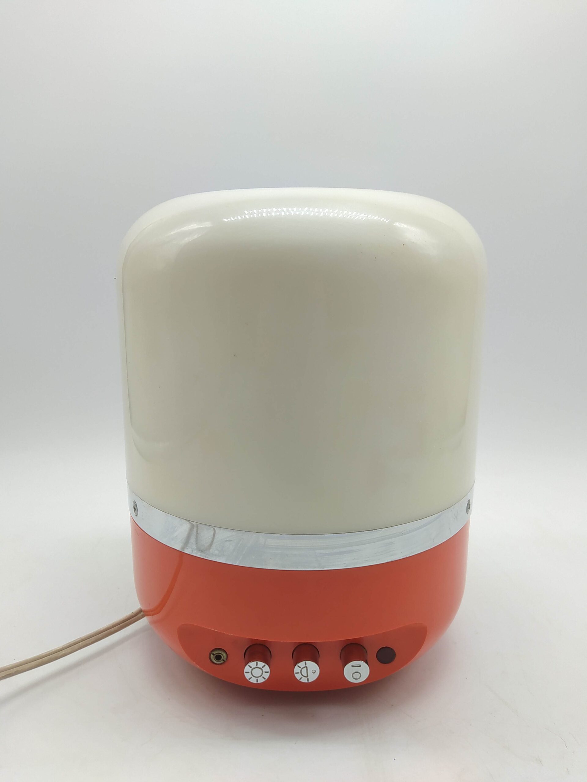 Orange radio lamp