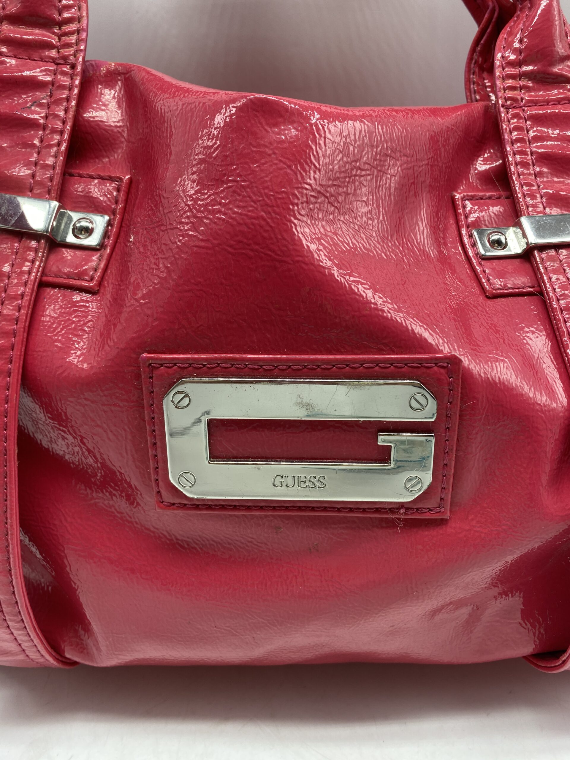 Dark pink Guess bag